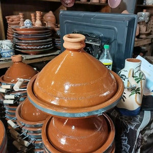 Tajine écologique de cuisine Marocaine fabriqué à la main image 5