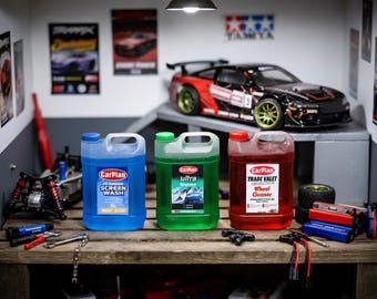1/10 Scale RC Car Care Bottles – Diorama Garage Accessories