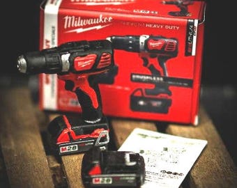 1/10 Scale Miniature Power Drill, Handmade RC Car Dollhouse Accessory