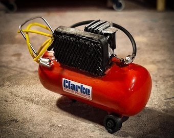 1/10 Scale Air Compressor for RC Garage Diorama | Realistic Workshop Accessory for Drift & Crawler Shop | 1:10 Scale Model Props