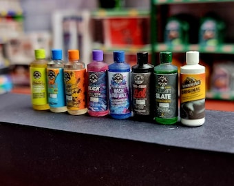 1/10 Scale RC Car Detailing Spray Bottles – 3D Printed Diorama Accessories