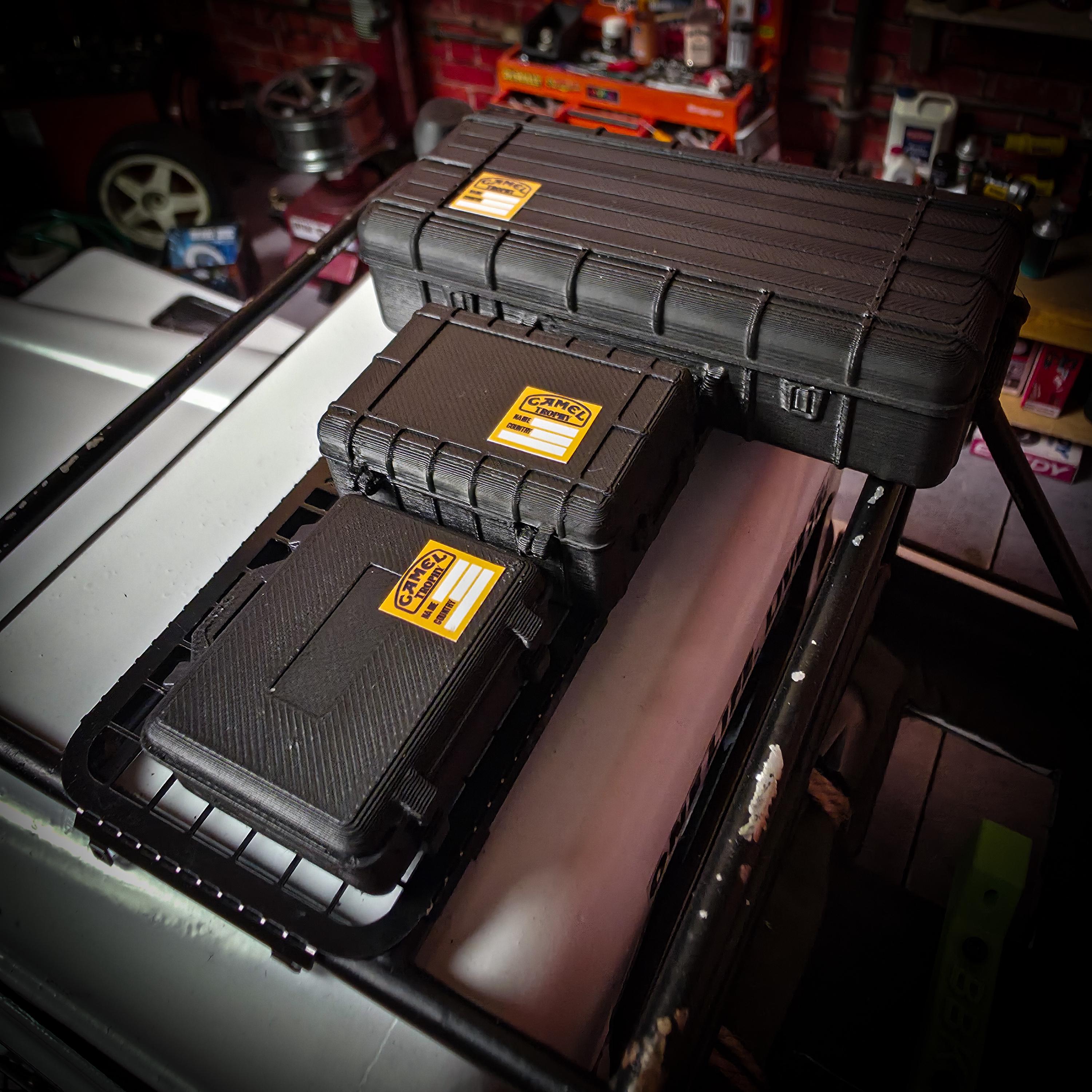 Rc Sample Box 1/10 Scale RC Crawler Roof Rack Boxes| Mini Garage Accessories | RC ...