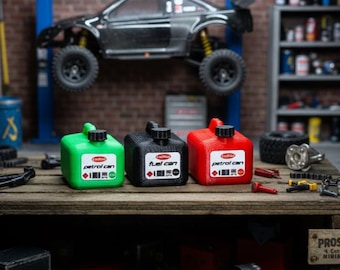 1/10 Scale RC Mini 5L Fuel Can Set, Crawler,  Diorama, RC Drift