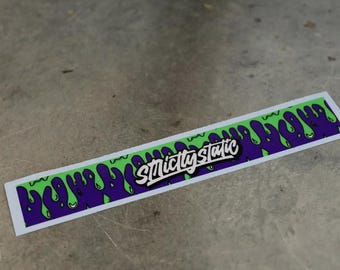 1/10 Scale RC Window SunStrip – Realistic Drift Diorama Accessory – RC Drift & Crawler Detail – ProScale Miniatures