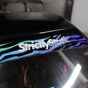 1/10 RC Drift Sun strip Pre cut, JDM, Jap, Scale Decals.