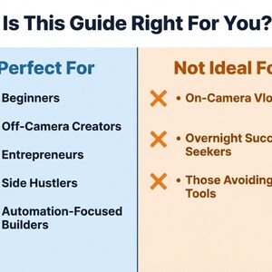 Face Less Youtube Channel Worksheet.pdf Faceless Youtube Channel Guide, Automation & Monetization (PDF) - Etsy