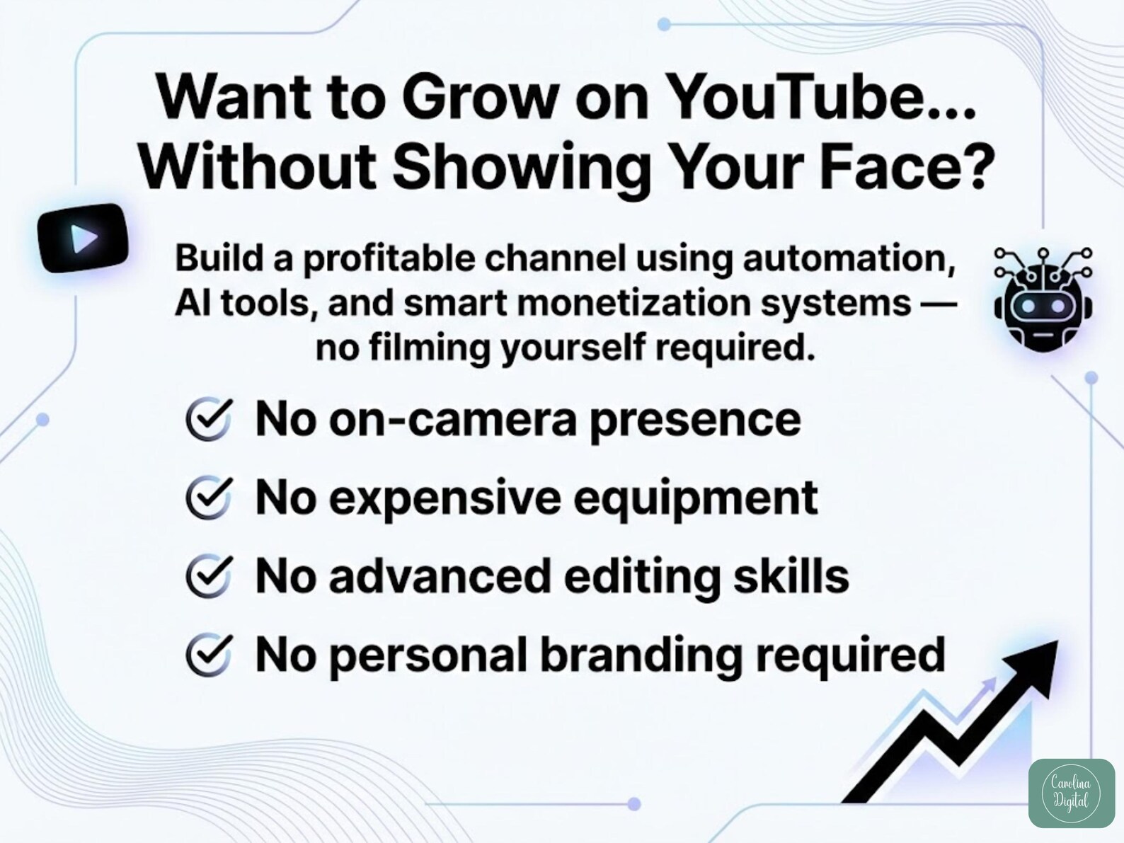 Face Less Youtube Channel Worksheet.pdf Faceless Youtube Channel Guide, Automation & Monetization (PDF) - Etsy