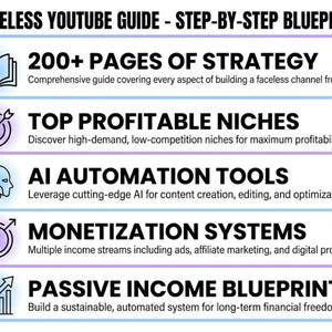 Faceless YouTube Kanal Guide, Prozess automatisierung & monetarisierung (PDF) Bild 7