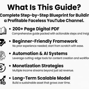 Faceless YouTube Kanal Guide, Prozess automatisierung & monetarisierung (PDF) Bild 3
