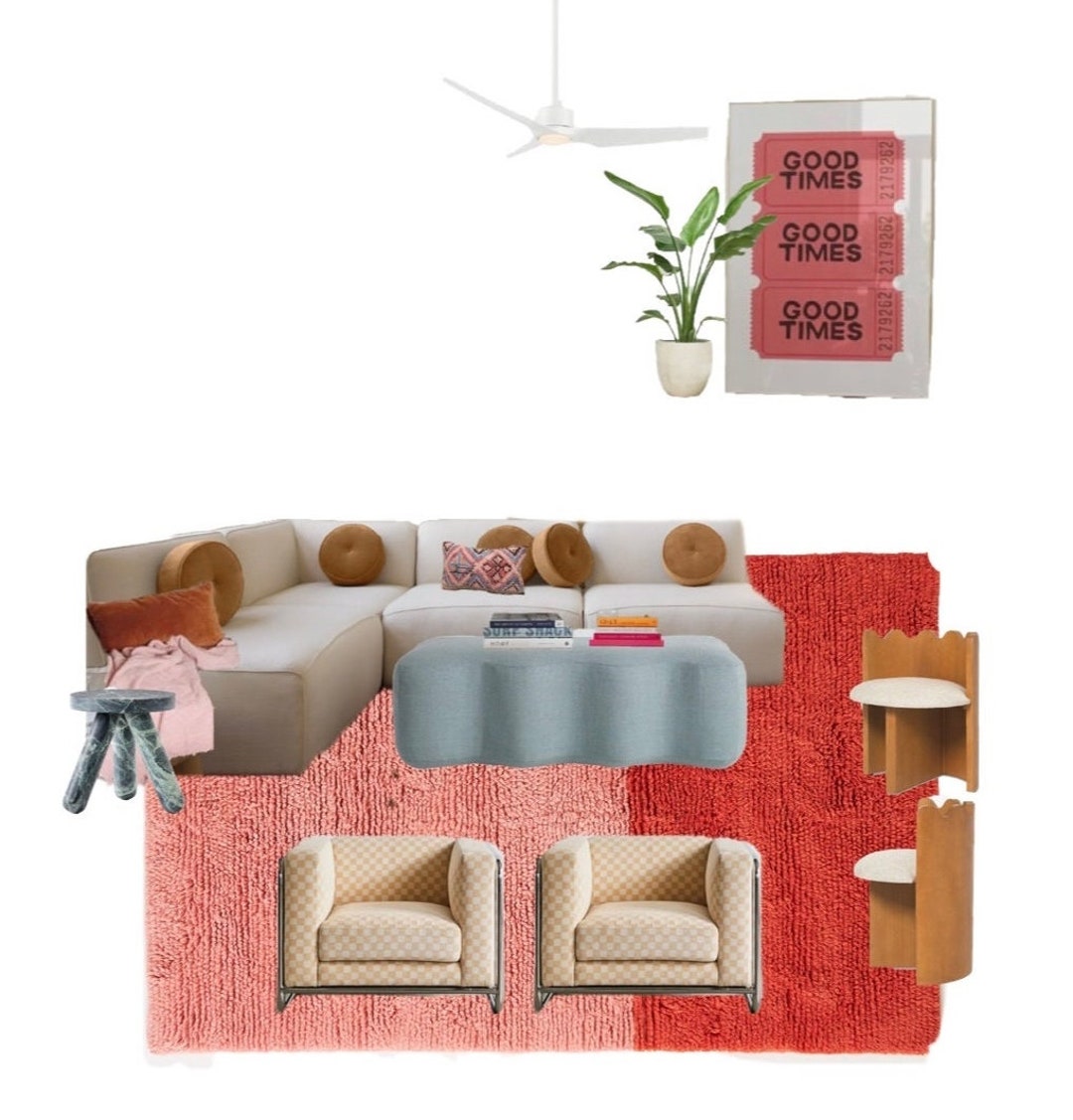 Interior Design Moodboard / Eclectic Virtual Design / Edgy Home Style ...