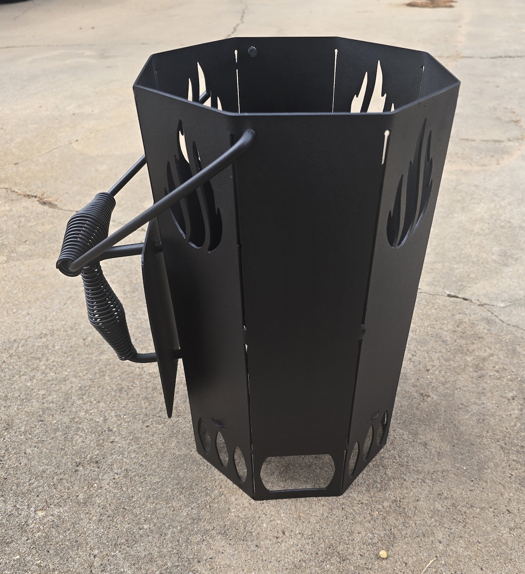 JUMBO Charcoal Starter Chimney Heavy Duty - Etsy