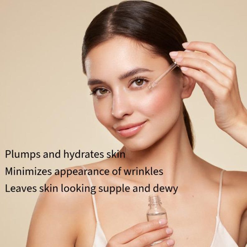 Dual-Weight Hyaluronic Acid Serum: Deep Hydration, Anti-Aging, 1.15 FL OZ image 3