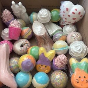 Save Opsie bath bombs gone wrong and out of season - random pieces of oopsies