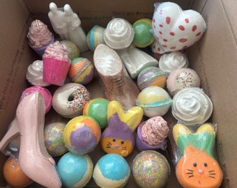 Save 25/50 Opsie bath bombs gone wrong and out of season - random pieces of oopsies