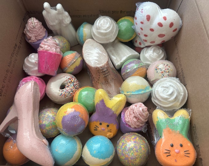 Save Opsie bath bombs gone wrong and out of season - random pieces of oopsies