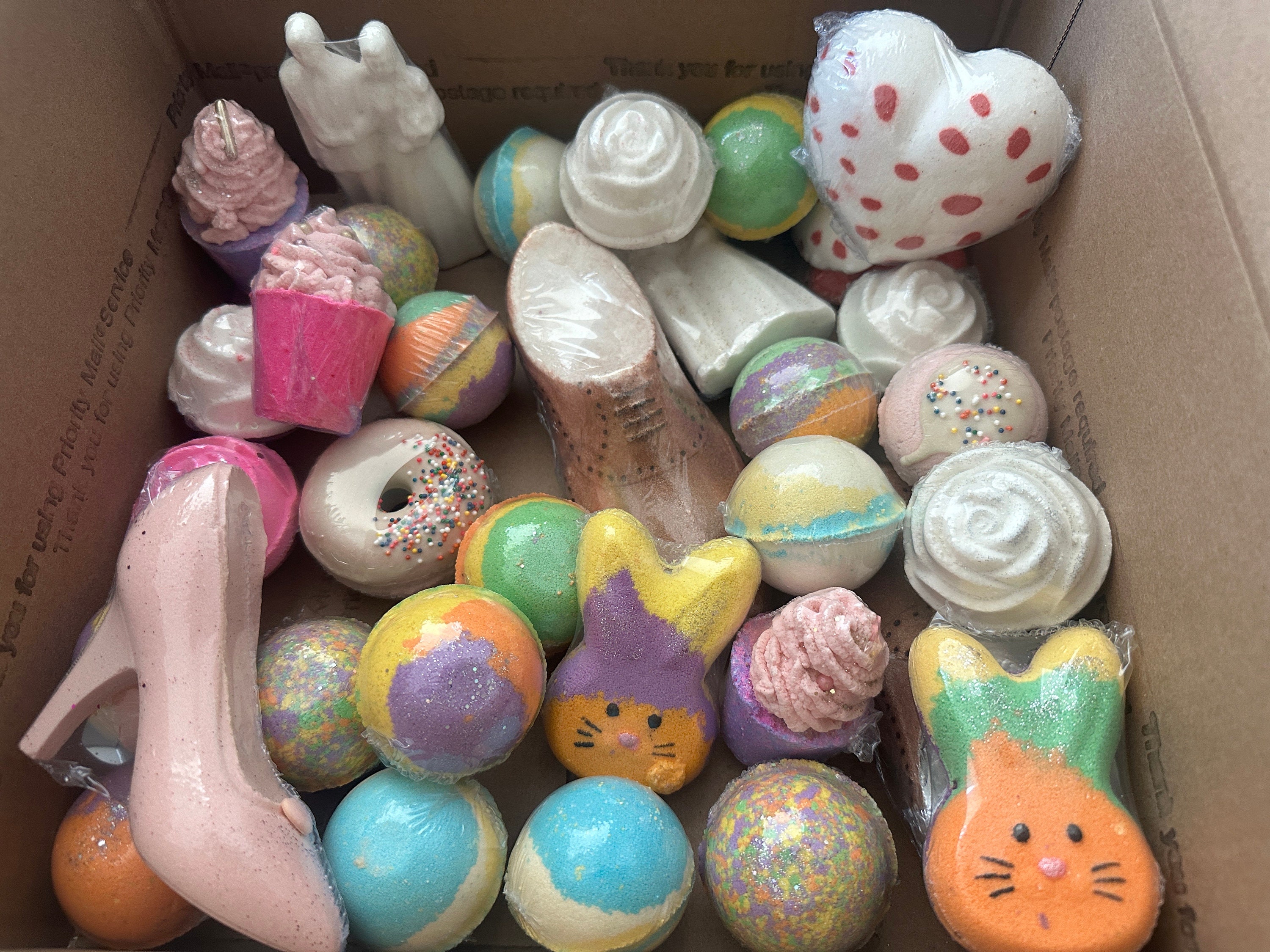Save Opsie bath bombs gone wrong and out of season - random pieces of oopsies