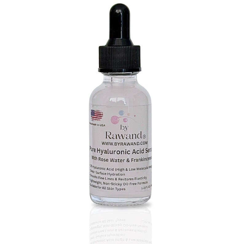 Dual-Weight Hyaluronic Acid Serum: Deep Hydration, Anti-Aging, 1.15 FL OZ image 7