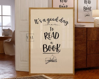 Book Quote Poster: Library & Classroom Decor (Digital Download)