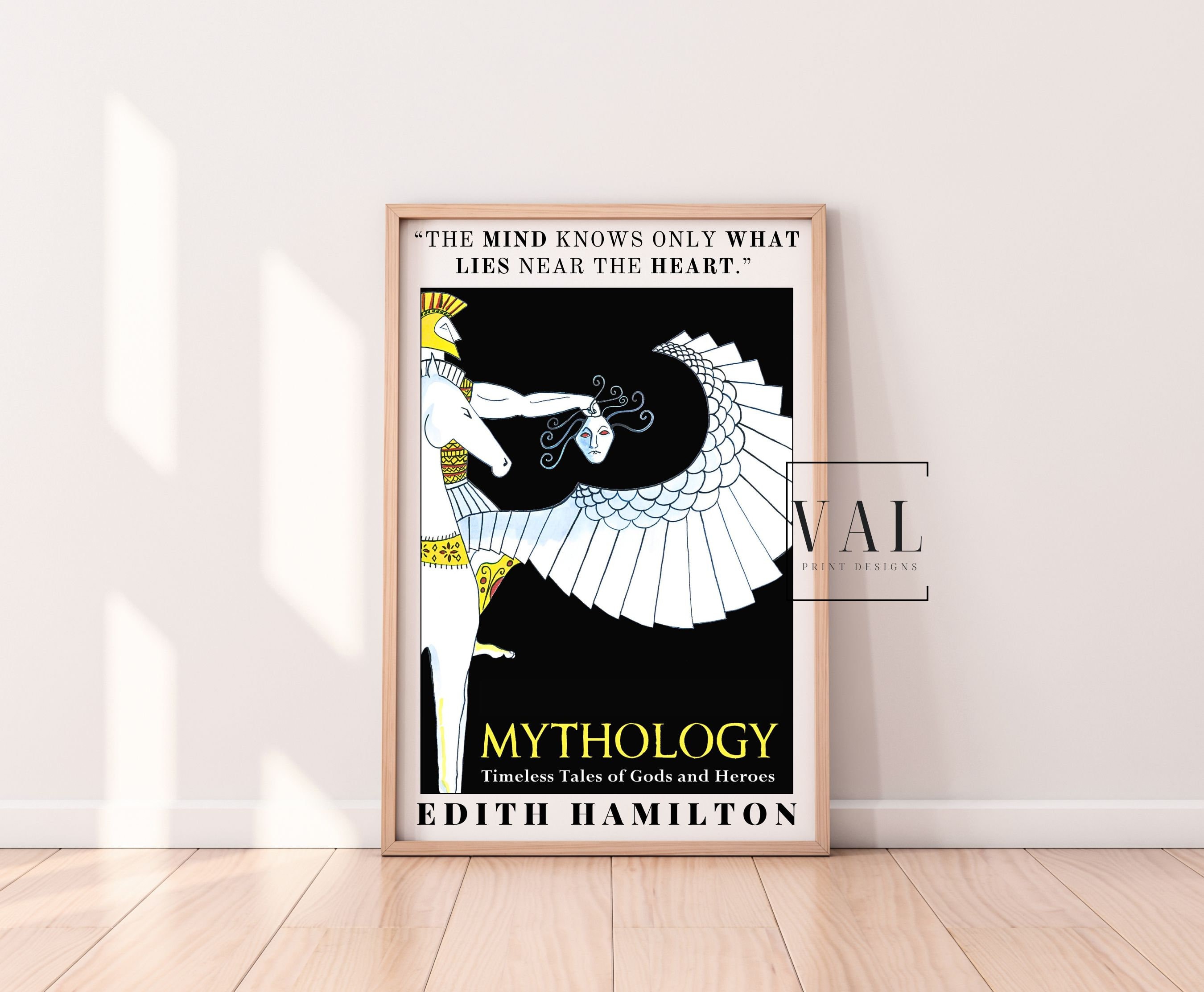 Set of 6 Classic Novels Dark Academia Book Poster – Literary Wall Art ...