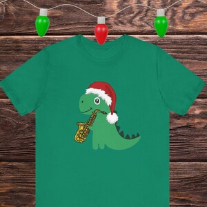 Saxophone Christmas T-shirt, Saxophone Christmas Shirt, Saxophone Xmas Tshirt, Gift for Saxophone Player, Saxophone Gifts, Sax Player