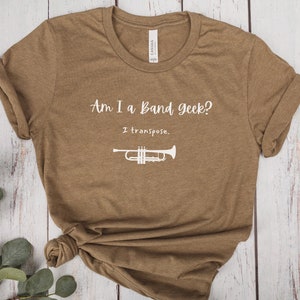 Funny Trumpet T-Shirt, Trumpet Gift, Trumpet Humor, Gift for Trumpet Player, Funny Band, Music Theory Humor, Gift for Trumpeter