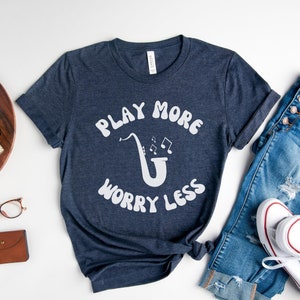 Saxophone T-Shirt, Saxophone Gift, Gift for Saxophone Player, Saxophone Shirt, Present for Saxophone Player, Funny Saxophone, Sax Tshirt
