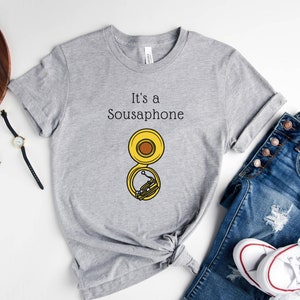 Sousaphone T-Shirt, Marching Band Sousaphone Tuba Gift, Tuba Shirt, Marching Band Gift, Brass Band, Band Humor, Sousaphone Shirt