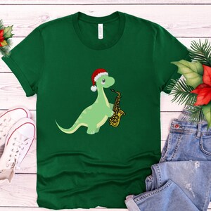 Saxophone Christmas T-shirt, Saxophone Christmas Shirt, Saxophone Tshirt, Gift for Saxophone Player, Saxophone Xmas, Saxophone Gifts