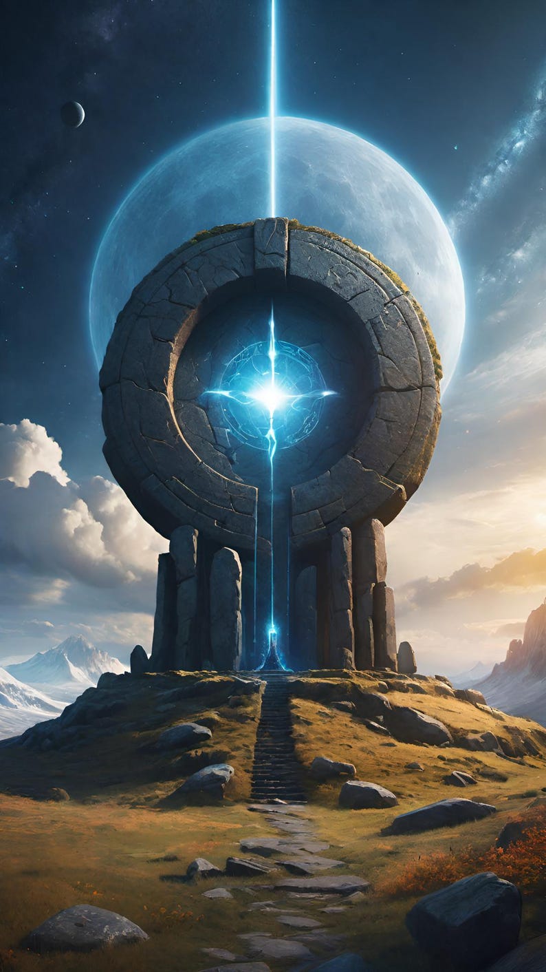 Multiverse Gate HD Wallpaper - Etsy