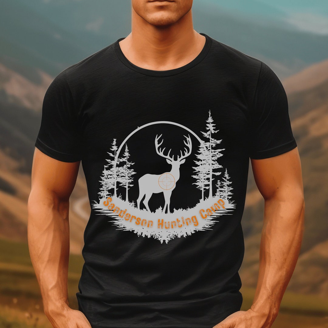 Custom Deer Hunting Camp Shirt, Personalized Hunting Camp Shirt, Deer Hunter Tshirt, Deer