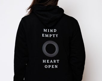 Geest Leeg Hart Open Hoodie
