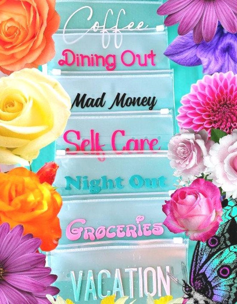 A7 Cash Envelopes System / Binder Pockets / Budget Envelopes / Envelope