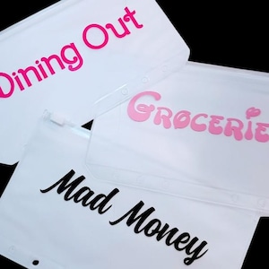 A7 Cash Envelopes System / Binder Pockets / Budget Envelopes / Envelope Stuffing / A7 Wallet / Budget Planner / Zipper Envelopes / A7 Bags