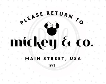 Return to Main Street PNG - Ready to Press -Family Trip Shirt- WDW Shirt - Vinyl Cut File, Customized Gift PNG