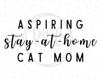Aspiring Stay-at-home CAT Mom PNG