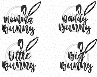 Family Bunny PNG's