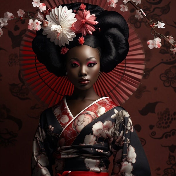 African Geisha Girls 1