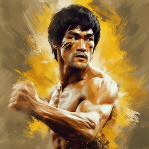 Bruce lee fan art store