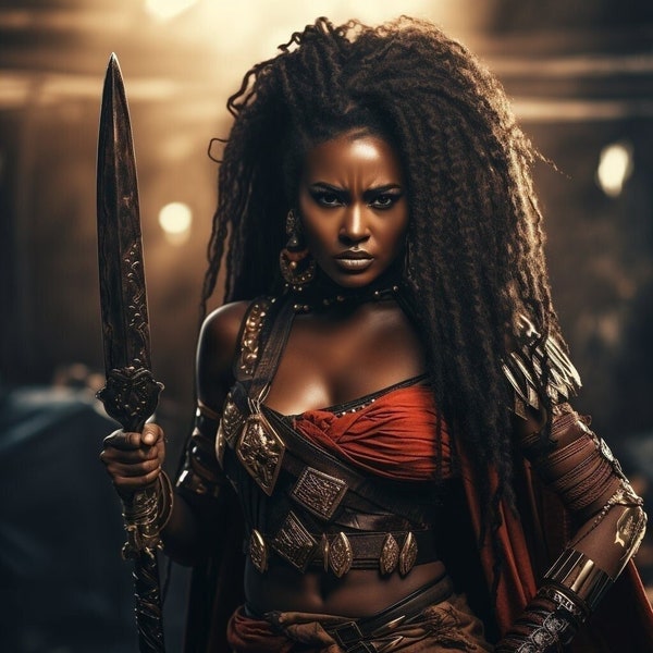 Black African Warrior Queen 4
