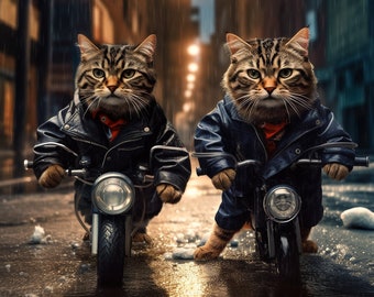 Biker Gang Kitty