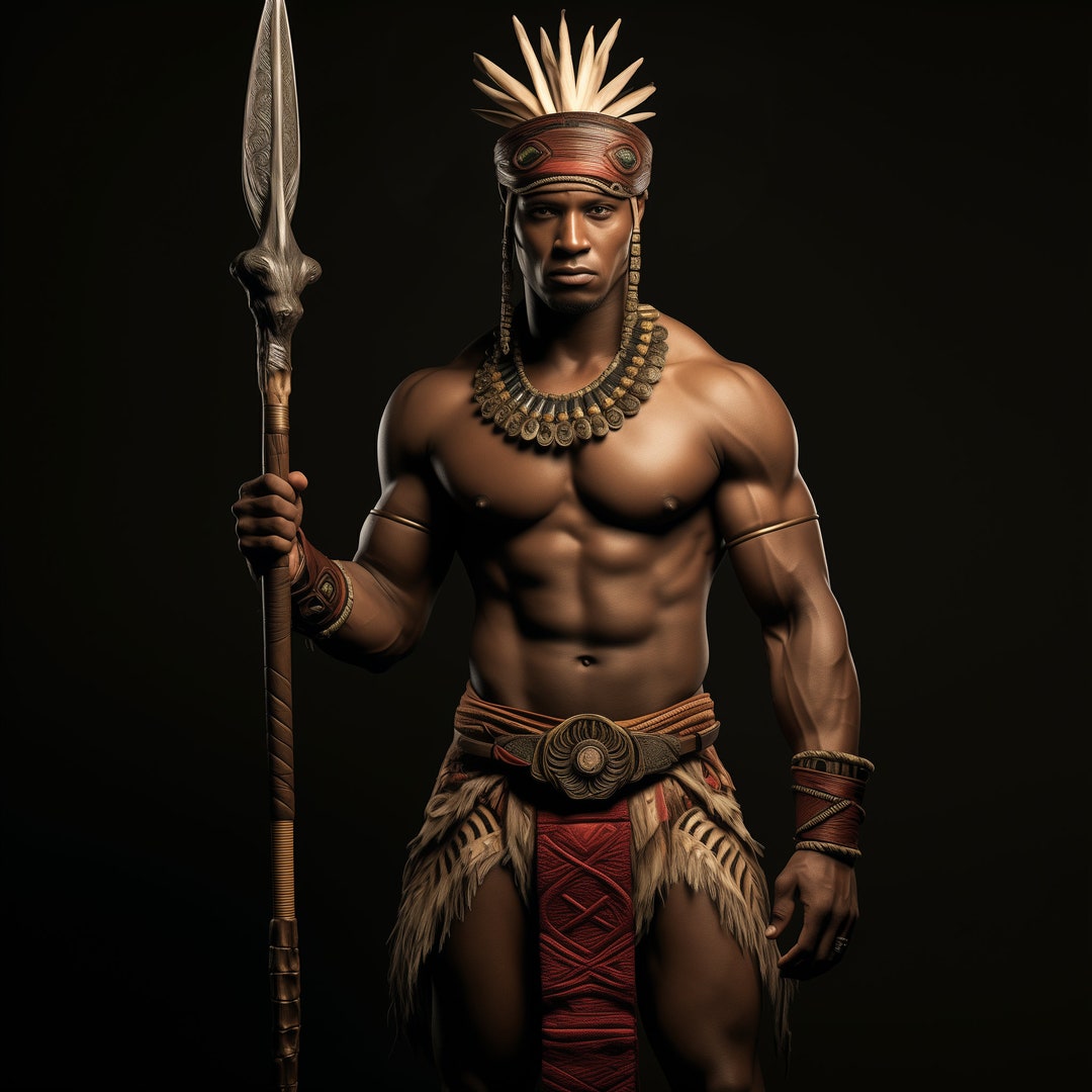 African Battle Warriors VII - Etsy