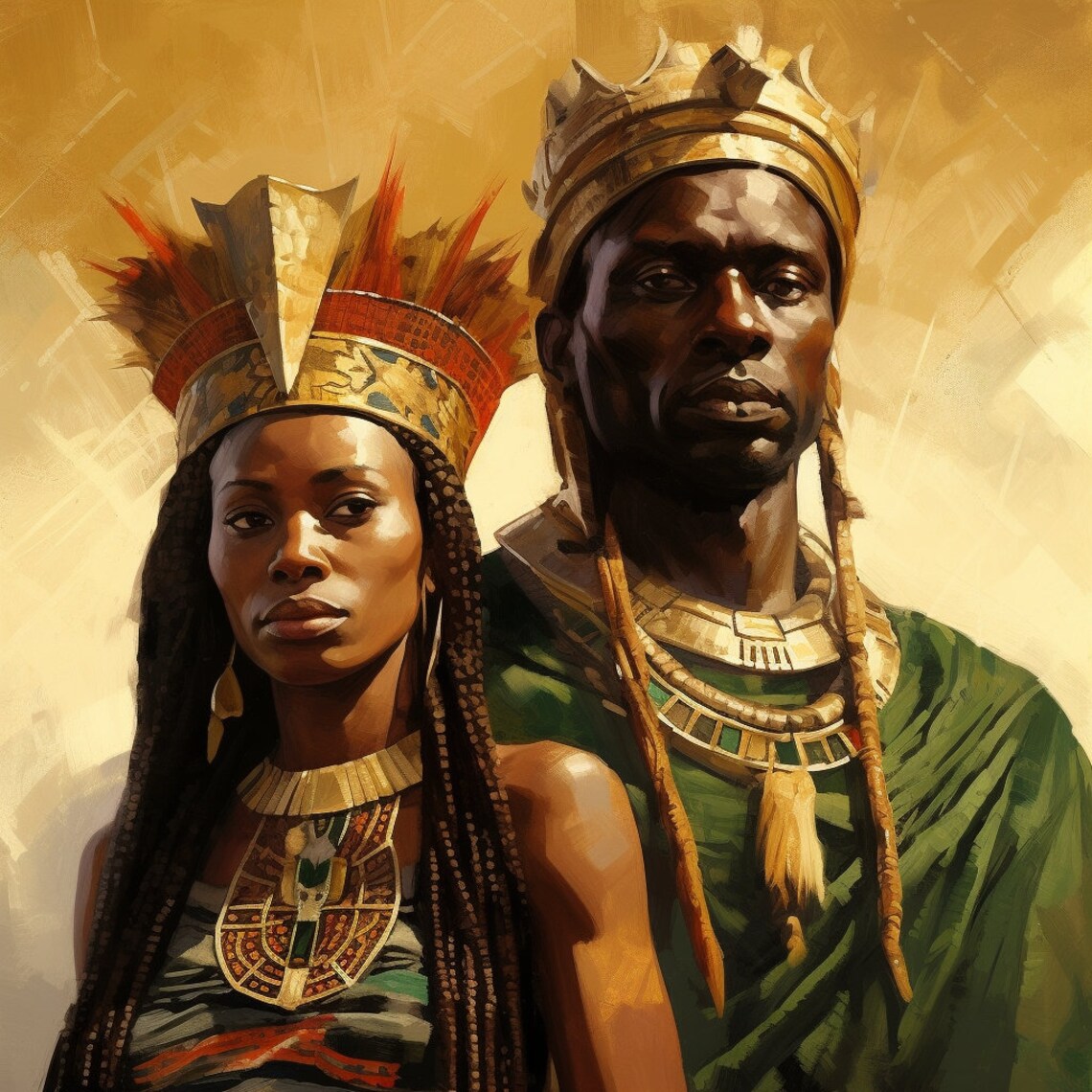 African King and Queen Classic Edition 1 Etsy