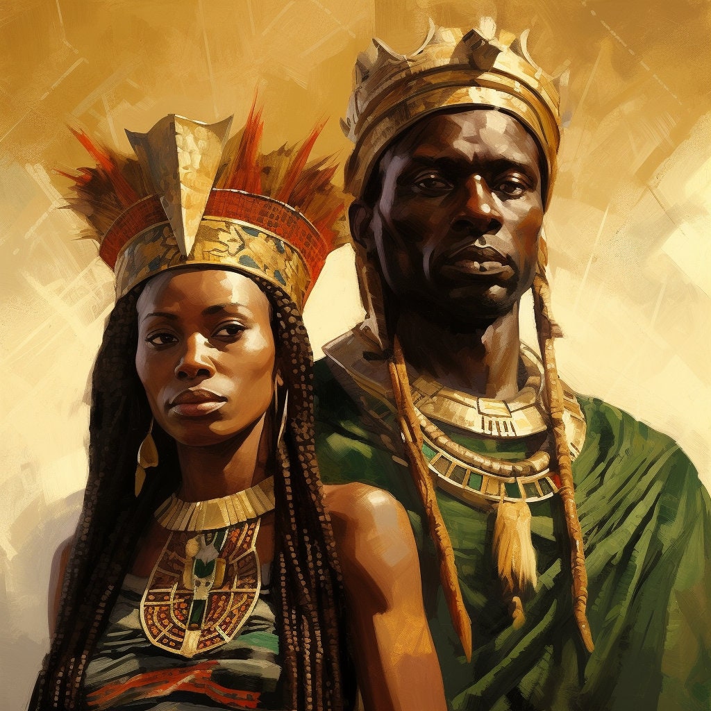 African King and Queen Classic Edition 1 Etsy