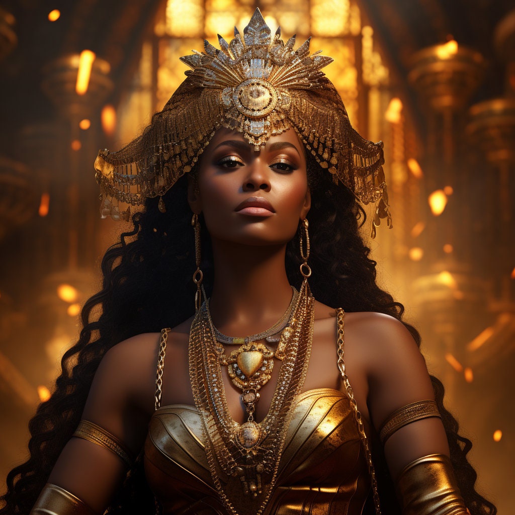 African Queen Goddess Empress 2 - Etsy