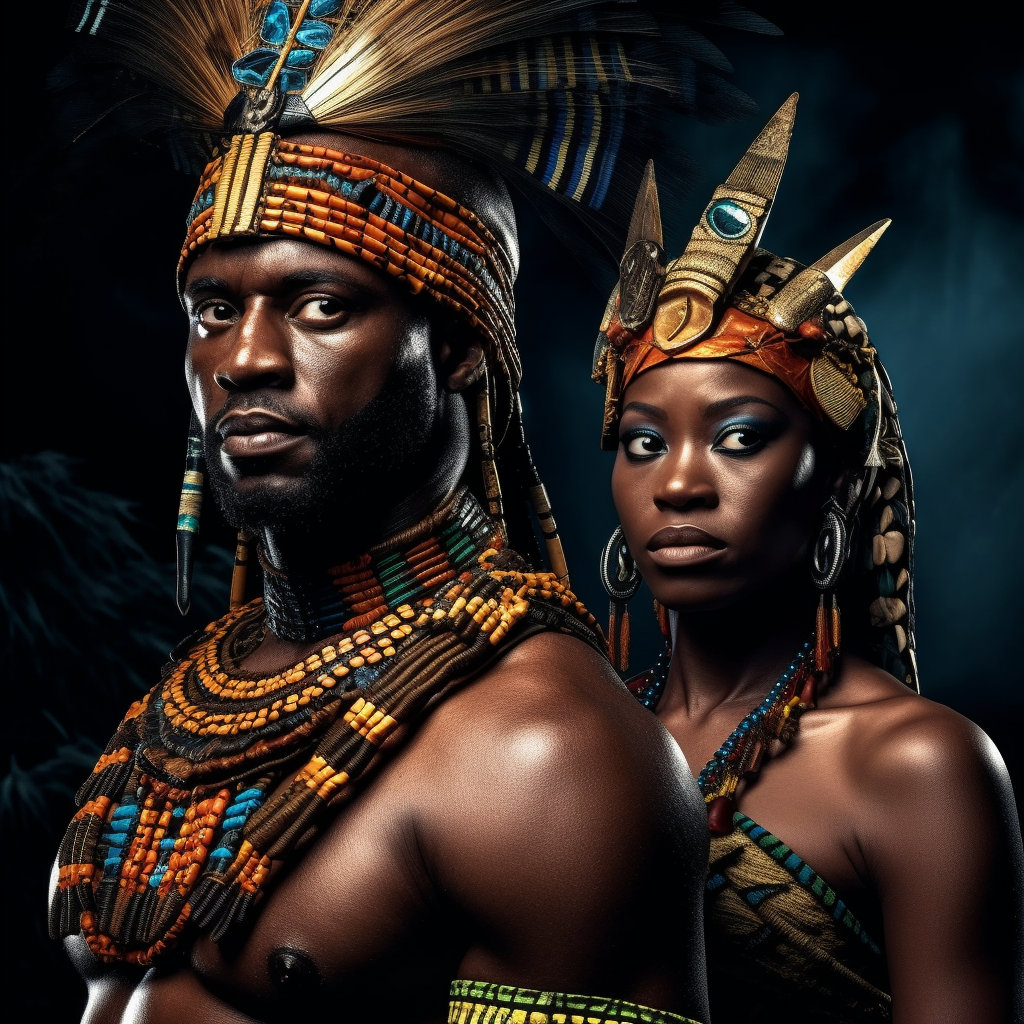 African Kings and Queens Etsy