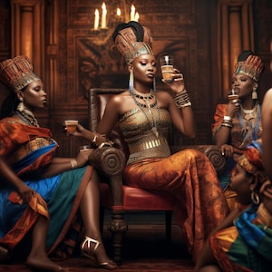 African Empress of Leisure