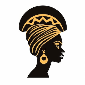 Afrikanische Kaiserin Bundle Png V-1