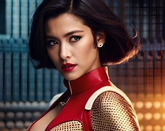 Glossy 4x6 Asian Bikini Model Elegant Fine Art Fashion Photography - Etsy