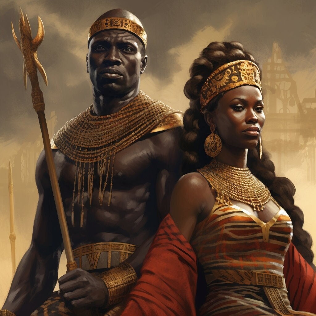 African King and Queen Classic Edition 1 Etsy
