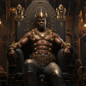 African Punk King and Queen 1